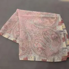 ETRO ペイズリー柄 シルクスカーフ
