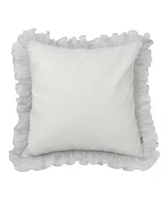 Francfranc クッションカバー 450×450 シルバー