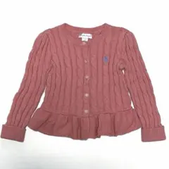 Ralph Lauren ピンク カーディガン