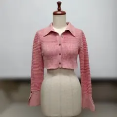 【美品】LILY BROWN／ショート丈カーディガン