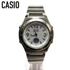 CASIO カシオ wave ceptor 電波ソーラー時計 レディース