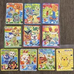ポケモン　30th シール コンプリートセット　丸美屋のサムネイル