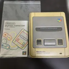 【ジャンク】任天堂 スーパーファミコン 本体（説明書付）