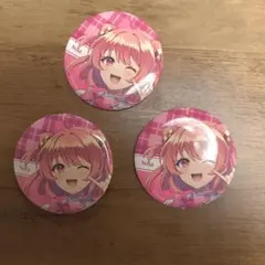 カラフルピーチ　のあさん　ピチパラ缶バッジ