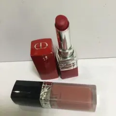 YSL DIOR Shu uemura 口紅 3つセット - メルカリ