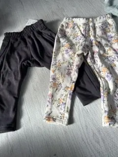 裏起毛 パンツ 2点セット