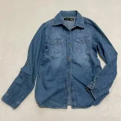エイチシーエムツー◇デニムシャツ アメカジ カジュアル コットン100％ M