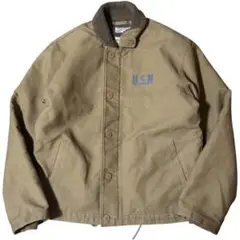ビッグサイズ44 OKONKWO N-1 デッキジャケット US.NAVY
