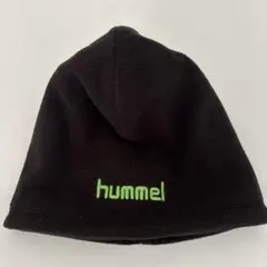 【子ども用】hummel ヒュンメル ニットキャップ ブラック