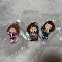 ヒロアカ 麗日お茶子 アクリルストラップ 3個セット