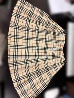 BURBERRY チェック柄プリーツスカート 120A