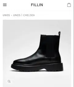 FILLIN UNOS CHELSEA ブーツ24cm - メルカリ