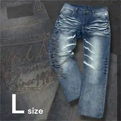 【極美品】 More Core Division ストレートデニム　Y2K 刺繍