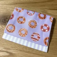 4669【2点100円、3点200円引き】ドーナツ柄移動ポケット