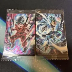 ドラゴンボール イタジャガ ウエハース カード 孫悟空 ベジータ