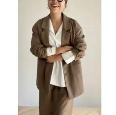 Back pocketテーラードジャケット シールームリン