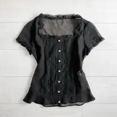 LIZLISA系♡ darkcoquette シアーブラウス | Mercari