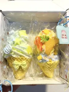 GUGU studioスクイーズ ソフトクリーム 2種セット