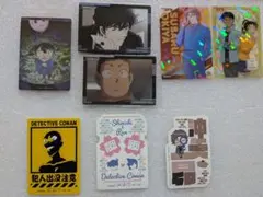 名探偵コナン　イタジャガ　ステッカー　キラキラクリアカード　松田陣平　沖矢昴