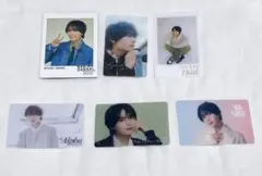 なにわ男子 クリアカード フォトカード 大西流星　5点セット