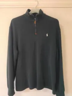 ポロバイラルフローレン ハーフジップスウェット XL
