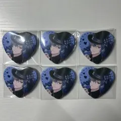 ミラン・ケストレル バレンタイン 缶バッジ6点セット