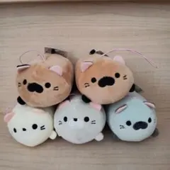 ごろねこサミット．ぬいぐるみ　チャーム　ストラップ　ver.Rのサムネイル