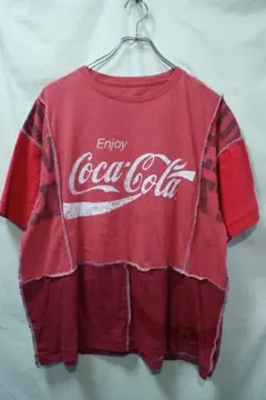 ★激レア　coca-cola　コカ・コーラ　リメイク　Tシャツ