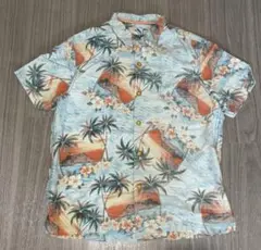 Tommy Bahama aloha shirt シルク100%