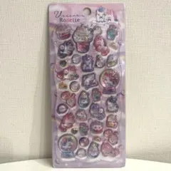 ユニコーン　シマエナガ　ボンボンドロップシール　うるちゅるポップシール　ロゼット