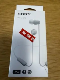 SONY ワイヤレスイヤホン WI-C400 本体 - メルカリ