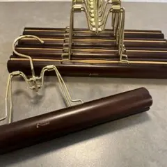 美品】NAKATA HANGER ナカタハンガー 木製ハンガー 4本セット - メルカリ