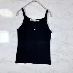 TOMMYHILFIGERキャミソール刺繍ロゴアメリカ製ふるじょM重ね着1708