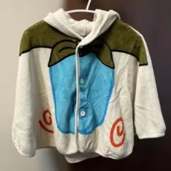 BANDAI 妖怪ウオッチ　コマさん　フリースポンチョ 120cm~130cm