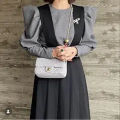 cygne シーニュ とんがりトップス グレー 1