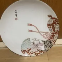 有田焼　栄峰　瓢箪絵付け大皿　26センチ 有田焼 栄峰 瓢箪絵付け大皿 26センチ