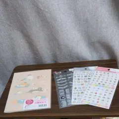 動物デザインシール4シートセット