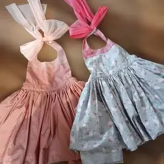マールマール｜お食事エプロンBouquet｜MARLMARL ２枚