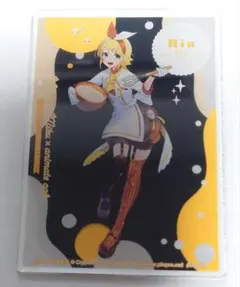 鏡音リン 初音ミク×アニメイトカフェ アクリルカード VOCALOID