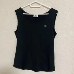 LACOSTE ノースリーブ タンクトップ ブラック サイズ42のサムネイル