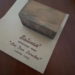 アメリカ ヴィンテージ ウッド×メタルスタンプ 07061-19