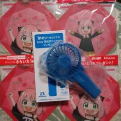 【値下げ！】SPY×FAMILY皿板4枚inゼリーオリジナル2wayミニファン付