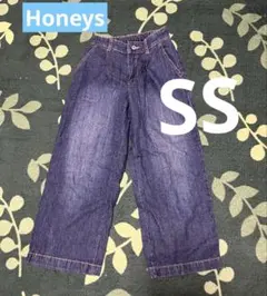 レディース Honeys ワイドデニムパンツ SSのサムネイル