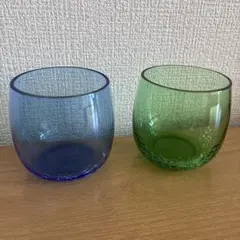 最終値下げ‼︎琉球ガラス　ペア　グラス