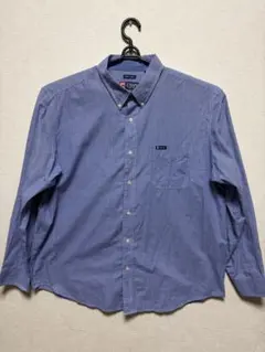 ラルフローレン CHAPS チェック柄 長袖シャツ古着XXL