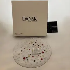 【未使用】サラダプレート DANSK BUBBLE CONFETTI ダンスクのサムネイル