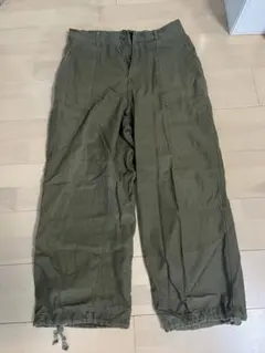 カツラギ裏使い ワイドイージー ミリタリー カーゴパンツ