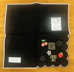 ANNA SUI 刺繍ハンカチ 2色セット