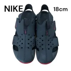 NIKE サンダル 18cm ブラック