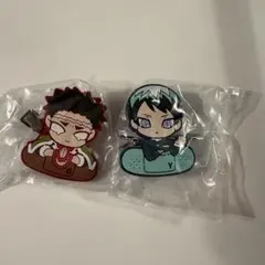 鬼滅の刃 ばんちょうこうヘアクリップ弐 悲鳴嶼行冥 愈史郎